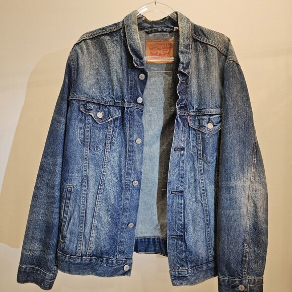 Levi's Denim Blue Jean Jacket - Picture 1 of 4